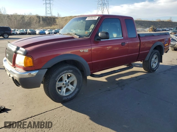 2002 Ford Ranger XL Fleet with VIN 1FTZR45E62PA15685, listed as a Copart auction lot 53406255 with 217,966 mi miles and Clean Title. Bid and sale history available at DreamBid. Image 1.
