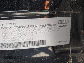 2005 Audi A4 2.0T with VIN WAUDF68E45A521904, listed as a IAAI auction lot 41668009 with 140,344 mi miles. Bid and sale history available at carsss.com. Image 9.