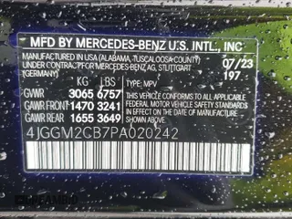 2023 Mercedes-Benz EQE 500 z VIN 4JGGM2CB7PA020242, wystawiony jako Copart lot #48016225 z przebiegiem 19 360 mil mil oraz Szkoda całkowita • Salvage title. Historia ofert i sprzedaży dostępna na DreamBid. Obrazek 16.
