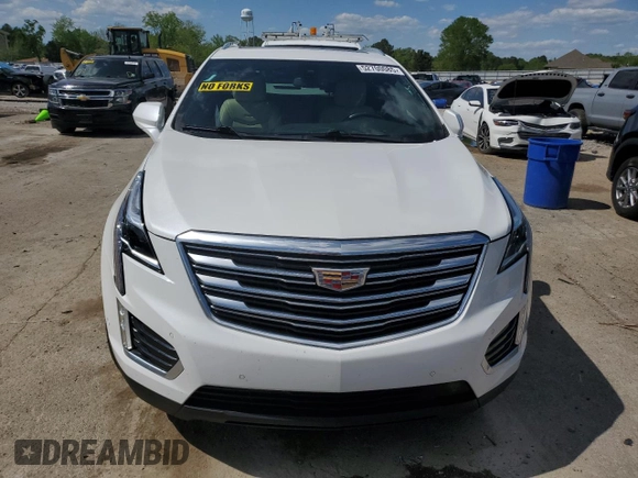 2018 Cadillac XT5 Premium Luxury FWD with VIN 1GYKNERS6JZ187795, listed as a Copart auction lot 52700085 with 61,551 mi miles and Salvage Title. Bid and sale history available at carsss.com. Image 5.