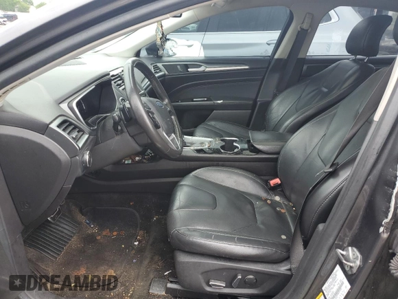 2016 Ford Fusion Titanium with VIN 3FA6P0D98GR221070, listed as a Copart auction lot 59518665 with Not provided miles and Salvage title. Bid and sale history available at DreamBid. Image 7.