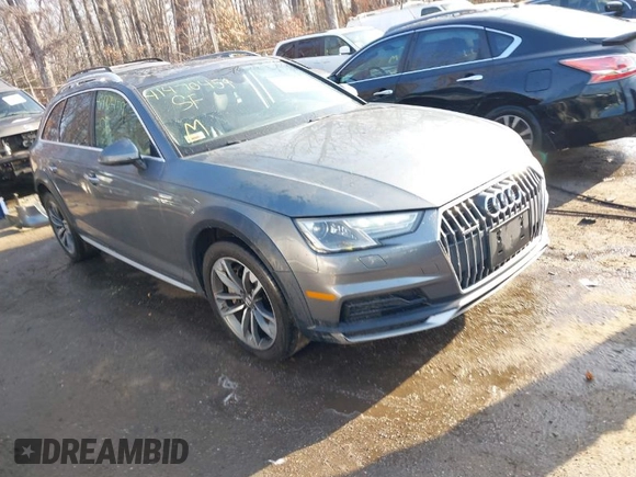 2017 Audi allroad A4 Premium with VIN WA17NAF40HA046394, listed as a IAAI auction lot 41470459 with 115,423 mi miles and . Bid and sale history available at DreamBid. Image 1.