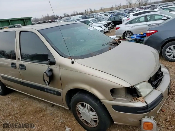 2005 Chevrolet Venture LS with VIN 1GNDV23E45D122535, listed as a Copart auction lot 38601584 with 0 mi miles and Salvage Title. Bid and sale history available at carsss.com. Image 12.
