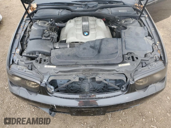 2003 BMW 7 Series 745i with VIN WBAGL63463DP64498, listed as a Copart auction lot 82183384 with 120,003 mi miles and Clean title. Bid and sale history available at DreamBid. Image 11.