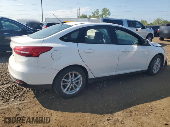 2017 Ford Focus SE with VIN 1FADP3F26HL313478, listed as a Copart auction lot 57078015 with 56,807 mi miles and Salvage title. Bid and sale history available at DreamBid. Image 3.