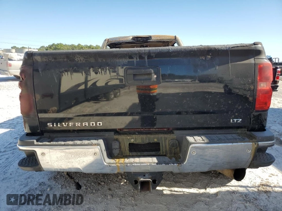2019 Chevrolet Silverado 3500HD LTZ with VIN 1GC4KXEY3KF255048, listed as a Copart auction lot 75923114 with 0 mi miles and Non Repairable. Bid and sale history available at carsss.com. Image 6.