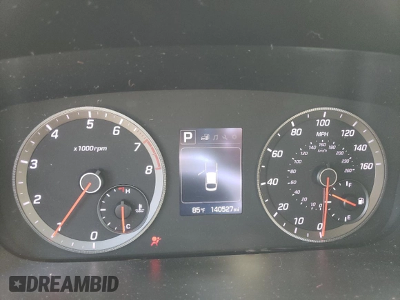 2015 Hyundai Sonata Sport z VIN 5NPE34AB2FH223690, wystawiony jako Copart lot #58958085 z przebiegiem 140 527 mil mil oraz Szkoda całkowita • Salvage title. Historia ofert i sprzedaży dostępna na DreamBid. Obrazek 9.