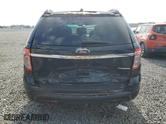 2014 Ford Explorer with VIN 1FM5K7B86EGA11347, listed as a Copart auction lot 57389235 with Not provided miles and Salvage title. Bid and sale history available at DreamBid. Image 6.