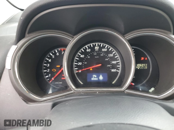 2013 Nissan Murano LE with VIN JN8AZ1MW4DW310836, listed as a Copart auction lot 50232225 with 106,993 mi miles and Salvage Title. Bid and sale history available at DreamBid. Image 9.