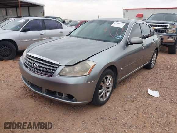 2006 Infiniti M with VIN JNKAY01F36M250879, listed as a IAAI auction lot 41950565 with Not Provided miles. Bid and sale history available at carsss.com. Image 2.