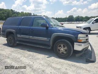 2002 Chevrolet Suburban LT with VIN 1GNFK16ZX2J220847, listed as a Copart auction lot 60745004 with 264,547 mi miles and Salvage Title. Bid and sale history available at carsss.com. Image 4.