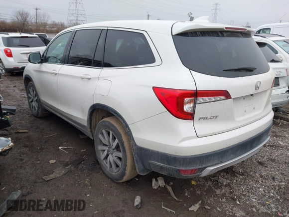 2019 Honda Pilot EX-L with VIN 5FNYF6H59KB032437, listed as a IAAI auction lot 41716318 with 103,556 mi miles. Bid and sale history available at carsss.com. Image 3.