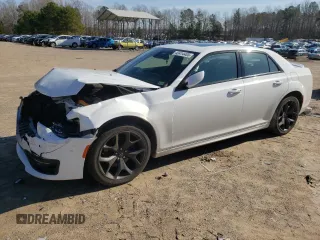 2021 Chrysler 300 with VIN 2C3CCABT5MH507029, listed as a Copart auction lot 43414405 with 81,037 mi miles and Salvage Title. Bid and sale history available at carsss.com. Image 1.