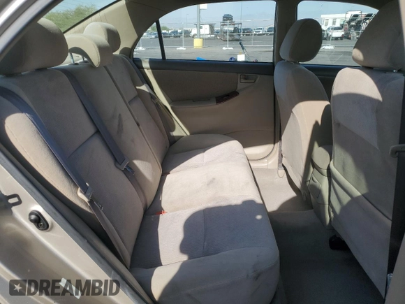 2006 Toyota Corolla CE with VIN 1NXBR32E86Z704114, listed as a Copart auction lot 62328195 with 137,465 mi miles and Salvage title. Bid and sale history available at DreamBid. Image 10.
