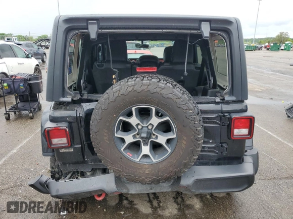 2023 Jeep Wrangler Rubicon с VIN 1C4HJXFN5PW509018, выставлен на аукционе Copart как лот 56535245 с пробегом 34 245 миль миль и Списание • Salvage title. История ставок и продаж доступна на DreamBid. Изображение 6.