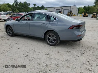 2024 Honda Accord EX-L with VIN 1HGCY2F64RA094518, listed as a Copart auction lot 57578005 with 9,297 mi miles and Salvage title. Bid and sale history available at DreamBid. Image 2.