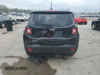 2023 Jeep Renegade Latitude with VIN ZACNJDB18PPP36797, listed as a Copart auction lot 52156255 with 14,967 mi miles and Salvage Title. Bid and sale history available at carsss.com. Image 6.