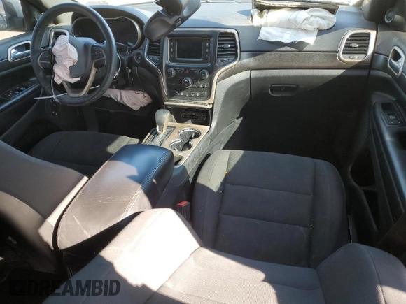 2017 Jeep Grand Cherokee Altitude with VIN 1C4RJEAG4HC740240, listed as a Copart auction lot 57677295 with Not provided miles and Salvage title. Bid and sale history available at DreamBid. Image 8.