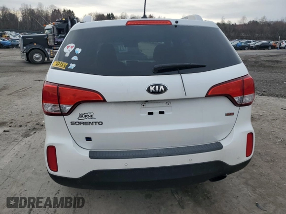 2014 Kia Sorento LX with VIN 5XYKTDA60EG518105, listed as a Copart auction lot 52570515 with 119,081 mi miles and Clean Title. Bid and sale history available at carsss.com. Image 6.