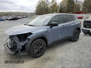 2024 Toyota Corolla Cross L with VIN 7MUAAAAG5RV117057, listed as a Copart auction lot 50603055 with 200 mi miles and Salvage title. Bid and sale history available at DreamBid. Image 1.