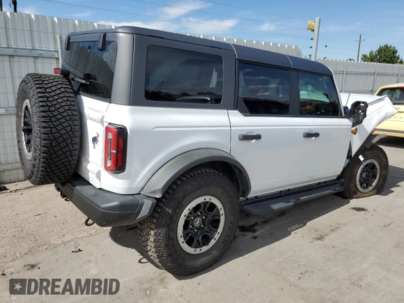 2022 Ford Bronco with VIN 1FMEE5DP4NLB30750, listed as a Copart auction lot 68244093 with 17,443 mi miles. Bid and sale history available at carsss.com. Image 3.