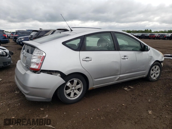 2008 Toyota Prius z VIN JTDKB20U487703363, wystawiony jako Copart lot #58199265 z przebiegiem 76 345 mil mil oraz Szkoda całkowita • Salvage title. Historia ofert i sprzedaży dostępna na DreamBid. Obrazek 3.