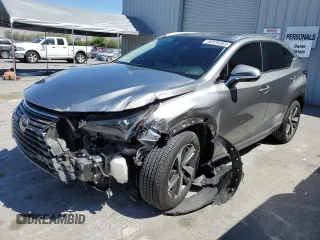 2020 Lexus NX 300h z VIN JTJGJRDZ8L5005895, wystawiony jako Copart lot #56426365 z przebiegiem 42 523 mil mil oraz Szkoda całkowita • Salvage title. Historia ofert i sprzedaży dostępna na DreamBid. Obrazek 1.
