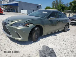 2024 Lexus ES 350 Ultra Luxury with VIN 58AFZ1B1XRU178939, listed as a Copart auction lot 57552835 with 5,862 mi miles and Salvage title. Bid and sale history available at DreamBid. Image 1.