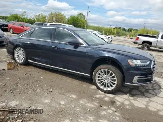 2019 Audi A8 z VIN WAU8DAF80KN010332, wystawiony jako Copart lot #55418865 z przebiegiem 17 282 mil mil oraz Szkoda całkowita • Salvage title. Historia ofert i sprzedaży dostępna na DreamBid. Obrazek 4.
