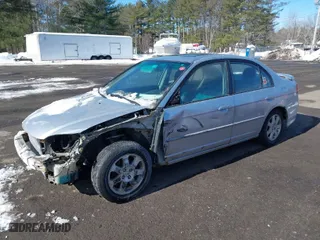 2005 Honda Civic Sdn EX with VIN 2HGES26715H540400, listed as a IAAI auction lot 41630364 with 160,010 mi miles. Bid and sale history available at carsss.com. Image 2.