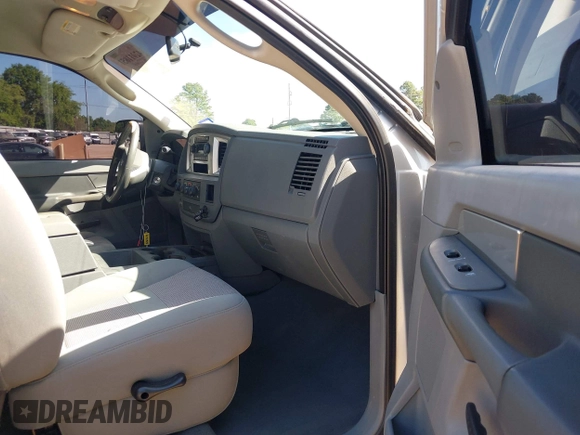 2007 Dodge 2500 SLT with VIN 1D7KS28A07J618148, listed as a IAAI auction lot 42011851 with 135,549 mi miles and . Bid and sale history available at DreamBid. Image 5.