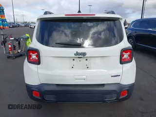 2018 Jeep Renegade Altitude with VIN ZACCJABB0JPJ58037, listed as a IAAI auction lot 42248473 with 99,462 mi miles and . Bid and sale history available at DreamBid. Image 16.