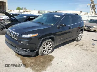 2016 Jeep Cherokee Latitude z VIN 1C4PJLCB6GW137834, wystawiony jako Copart lot #54073005 z przebiegiem 92 931 mil mil oraz Szkoda całkowita • Salvage title. Historia ofert i sprzedaży dostępna na DreamBid. Obrazek 1.