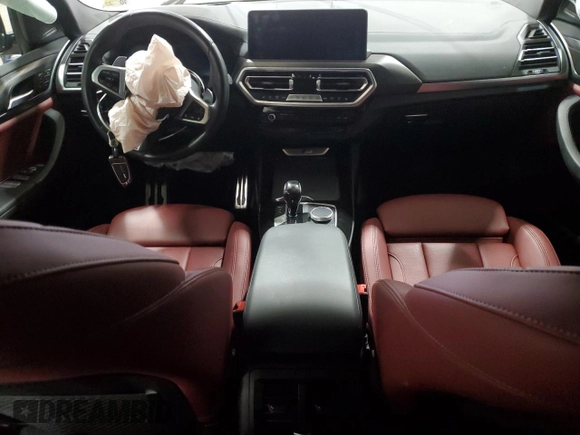 2023 BMW X3 M40i with VIN 5UX83DP00P9S39432, listed as a Copart auction lot 82797514 with Not Provided miles and Salvage Title. Bid and sale history available at DreamBid. Image 8.