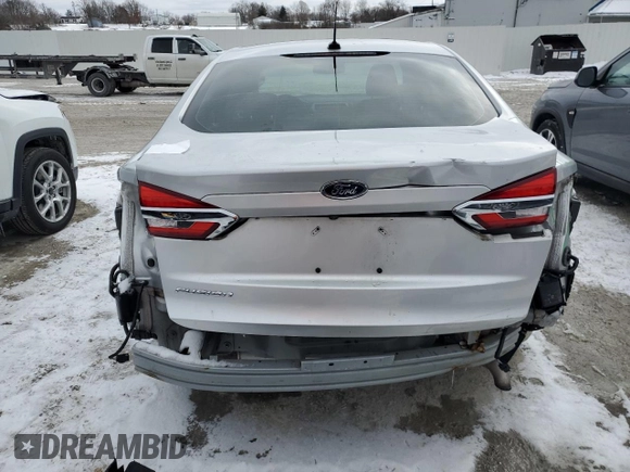 2019 Ford Fusion S with VIN 3FA6P0G75KR275526, listed as a Copart auction lot 45416895 with 38,852 mi miles and Salvage Title. Bid and sale history available at DreamBid. Image 6.