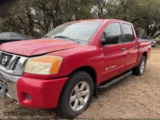 2008 Nissan Titan XE with VIN 1N6BA07D78N355337, listed as a IAAI auction lot 41646765 with 180,578 mi miles. Bid and sale history available at carsss.com. Image 2.