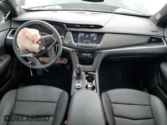 2024 Cadillac XT5 FWD Premium Luxury with VIN 1GYKNCRS7RZ723377, listed as a Copart auction lot 89168375 with 4,436 mi miles and Salvage Title. Bid and sale history available at carsss.com. Image 8.