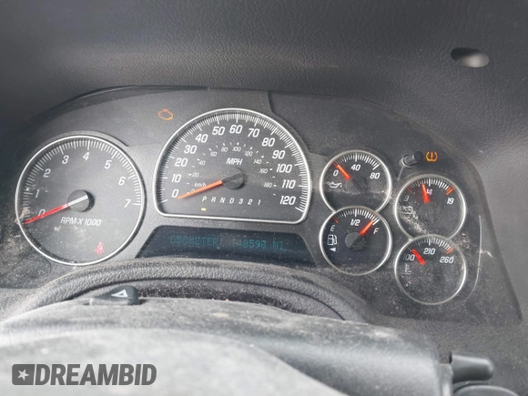 2008 GMC Envoy Denali with VIN 1GKET63M382216072, listed as a IAAI auction lot 41618044 with 148,598 mi miles. Bid and sale history available at carsss.com. Image 7.