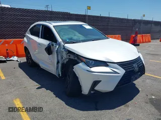 2020 Lexus NX 300 z VIN JTJGARBZ1L2170014, wystawiony jako IAAI lot #42242712 z przebiegiem 80 437 mil mil oraz . Historia ofert i sprzedaży dostępna na DreamBid. Obrazek 1.