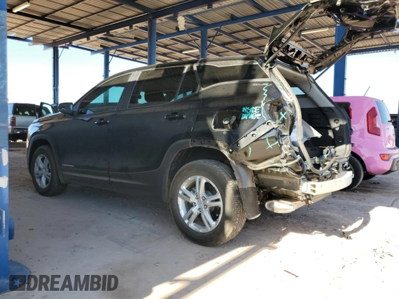 2024 GMC Terrain SLE with VIN 3GKALMEG1RL203587, listed as a Copart auction lot 62960265 with 22,031 mi miles and Salvage title. Bid and sale history available at DreamBid. Image 2.