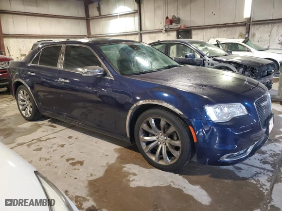 2017 Chrysler 300 with VIN 2C3CCAEG3HH586575, listed as a Copart auction lot 89107565 with 51,983 mi miles and Salvage Title. Bid and sale history available at carsss.com. Image 4.