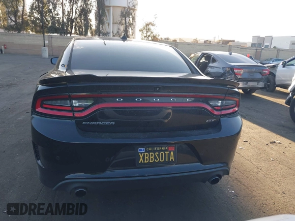 2019 Dodge Charger GT with VIN 2C3CDXHGXKH597477, listed as a IAAI auction lot 41840022 with 81,671 mi miles and . Bid and sale history available at DreamBid. Image 16.