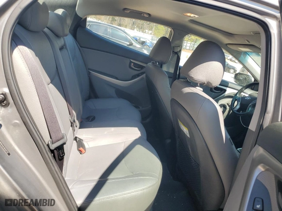 2013 Hyundai Elantra GLS with VIN 5NPDH4AE1DH297221, listed as a Copart auction lot 48700445 with 121,720 mi miles and Salvage Title. Bid and sale history available at carsss.com. Image 10.
