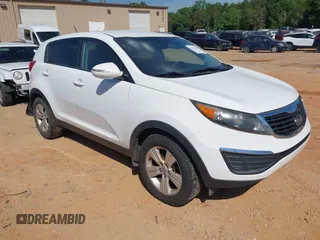 2012 Kia Sportage LX with VIN KNDPB3A2XC7228819, listed as a IAAI auction lot 42179698 with 177,908 mi miles and . Bid and sale history available at DreamBid. Image 1.