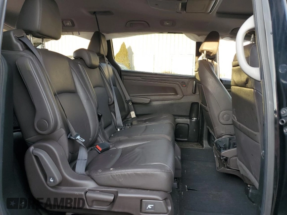 2019 Honda Odyssey Elite with VIN 5FNRL6H91KB052410, listed as a Copart auction lot 46517495 with 74,508 mi miles and Salvage Title. Bid and sale history available at DreamBid. Image 11.