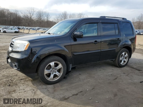 2012 Honda Pilot EX-L with VIN 5FNYF4H73CB027144, listed as a Copart auction lot 50117635 with 148,236 mi miles and Clean Title. Bid and sale history available at DreamBid. Image 1.