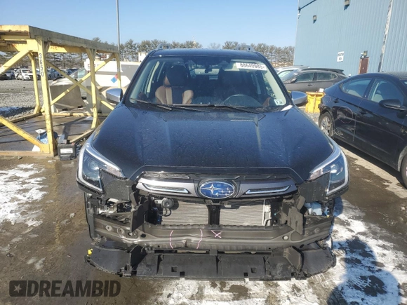 2023 Subaru Forester Touring with VIN JF2SKARC1PH508576, listed as a Copart auction lot 88640985 with 18,452 mi miles and Salvage Title. Bid and sale history available at carsss.com. Image 5.