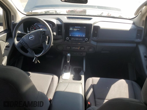 2022 Nissan Frontier S with VIN 1N6ED1CLXNN641038, listed as a Copart auction lot 49667165 with 17,902 mi miles and Clean title. Bid and sale history available at DreamBid. Image 8.