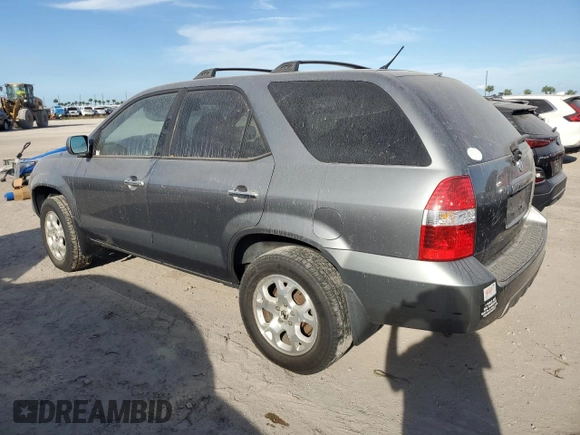 2002 Acura MDX Touring Pkg with VIN 2HNYD18642H509636, listed as a Copart auction lot 74364754 with 0 mi miles and Non Repairable. Bid and sale history available at carsss.com. Image 2.