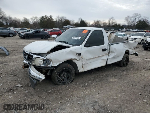 2000 Ford F-150 XL with VIN 1FTRF17WXYNC00937, listed as a Copart auction lot 47680805 with 141,759 mi miles and Salvage title. Bid and sale history available at DreamBid. Image 1.
